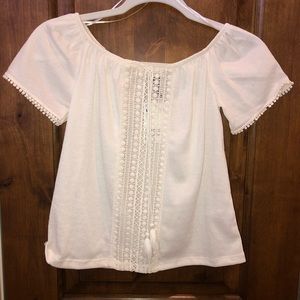 Off the shouldler blouse
